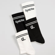 Calzini - Nero/Bianco (Confezione da 2)